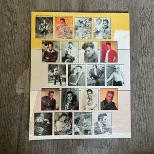 NWT Elvis Presley cut out photo book